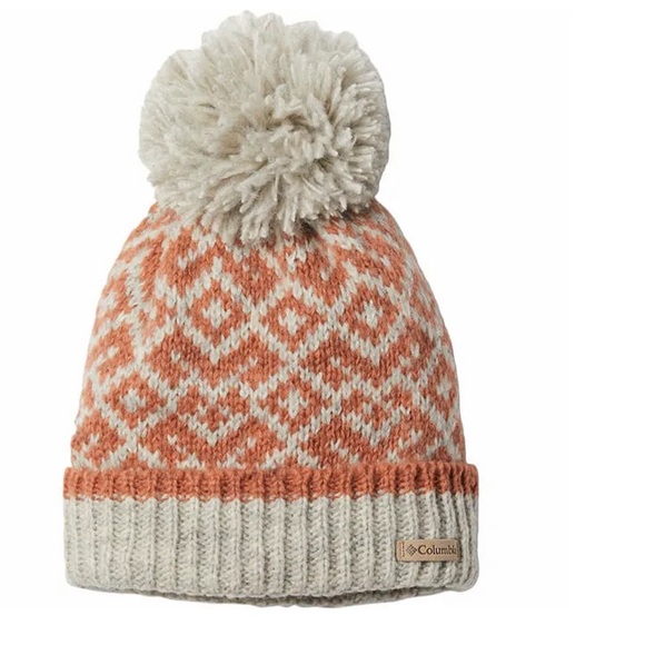 Columbia Women\'s “Pine Street”Pom Pom Beanie - 191-Chalk - One Size main image 4